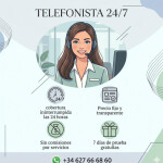 Telefonista 24 7 - Agendo citas a toda hora. Confirmo horarios reprogramo si es necesario sin errore