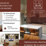 Alquiler de habitaciones en Madrid