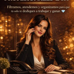 TELEFONISTAS PROFESIONALES 24H Filtramos atendemos y organizamos para que tú solo te dediques a trabajar y ganar.