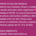 Plaza Inmediata FRANCIA