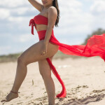 Brunette with curves