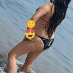 Ágatha con unas amigas en Benalmádena