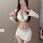Soy nueva chica asiática independiente lisa