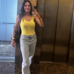 Chica joven brasileña playa honda