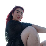 Linda dama de compañía