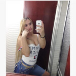 Hermosa rubia colombiana