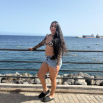 Mafer llegando A Marbella