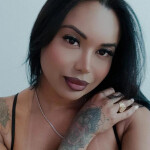 Chica trans real morena perfecta
