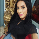 Morenaza recién llegada la dulce Natalia