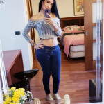 Hermosa latina recien llegada