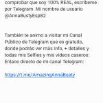 ANNA VIRTUAL SEXTING VIDEOLLAMADAS HONESTA SÚPER CURVAS NAT URELS PERFIL REAL VISITAME EN TELEGRAM