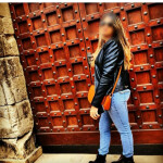 Rubia encantadora en Manresa