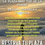 DE 3 A 10 MIL MES TARF. MAS ALTAS TEMPORADA ALTA ALICANTE REQUISITO BUEN FÍSICO ALTO STANDING CASTING