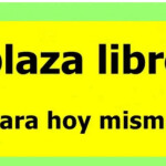 Plaza libre en Amposta