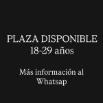 Busco chica con buena presencia