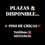 PLAZA DISPONIBLE !!!