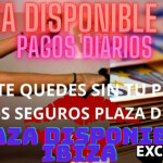 HAY TRABAJO PLAZA DISPONIBLE CON TODAS DIDADES