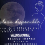 PLAZA LIBRE PARA ENTRAR YA