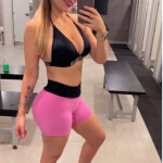 Beautiful blonde latina