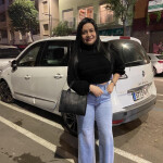 CRISTAL GUAPA LATINA PELI NEGRA RECIÉN LLEGADA