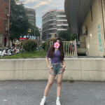 Chica asiática de Hong Kong Hermosa y