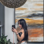 Gabriela latina sedutora y amable