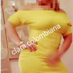 RUBIA CON CLASE CLARA COLOMBIANA MADURITA