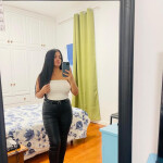 Linda flaca recien llegada a santa cruz