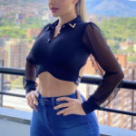Aline brasileña recién llegada