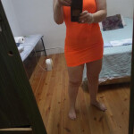 Rubia cariñosa y elegante