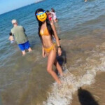 Hermosa chica joven en irun