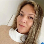 Linda Colombiana de paso por la zona