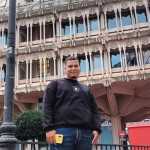 Chico latino colombiano