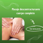 Masaje descontracturante