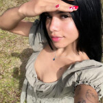 Lorena colombiana jovencita delgadita en Burriana