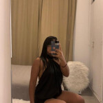 Linda colombiana cariñosa