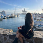 Mara recién llegada a España y por primera vez en Marbella Puerto Banus