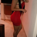 Jovencita guapa y atractiva