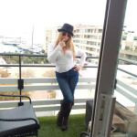 Camila rubia y elegante
