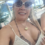 Rubia recién llegada