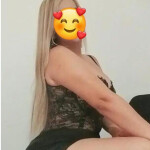 Rubia guapa y muy cariñosa