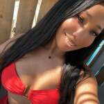 Ashley colombiana morena y