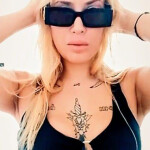 Española modelo bisexual aventurera