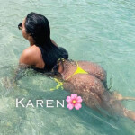 SOY KAREN IMPLIKDA Y COQUETA TODA UNA LINDURA 24 HORAS CHICA REAL QUERRAS VOLVER SIEMPRE