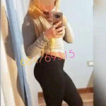 Chica gallega en Santiago